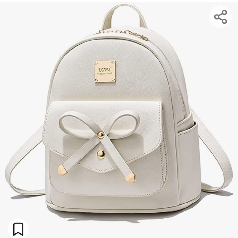 Mini pack backpack purse bowknot
